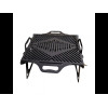 Міцний мангал-гриль з BBQ решіткою, метал 2 мм, для шашлику та гриля Міцний мангал-гриль з BBQ решіткою, метал 2 мм, для шашлику та гриля