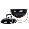 Вугільний міні гриль-барбекю із зручною ручкою CAMP GRILL BLACK