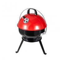 Червоний складаний міні вугільний гриль-барбекю CAMP GRILL RED Червоний складаний міні вугільний гриль-барбекю CAMP GRILL RED